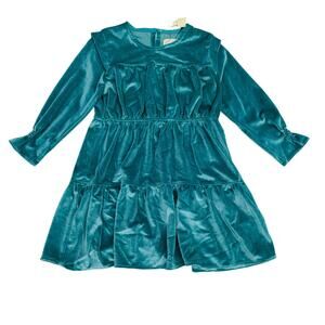 NWT Vignette 2Y Teal Bennett Dress